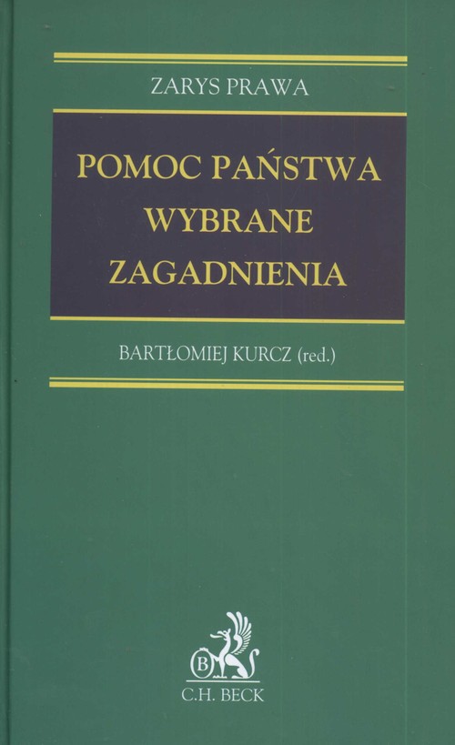 Pomoc państwa. Wybrane zagadnienia