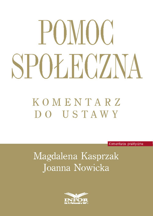 Pomoc społeczna Komentarz do ustawy