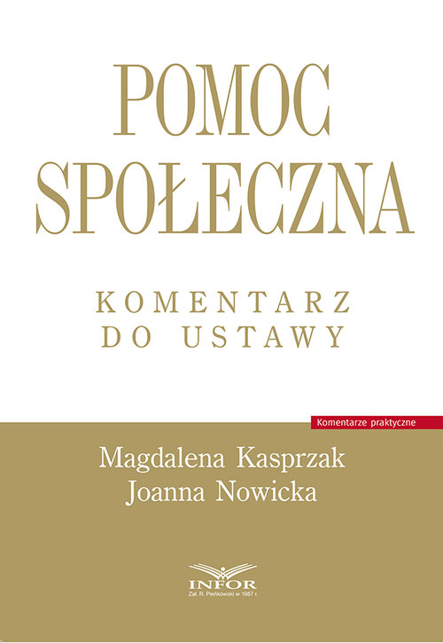 Pomoc społeczna Komentarz do ustawy