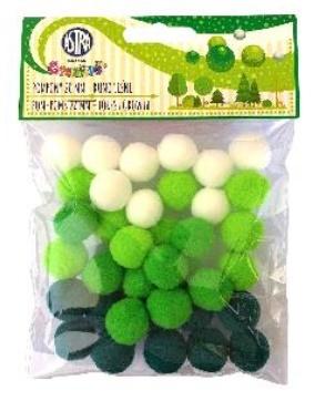 Pompony dekoracyjne Astra Runo leśne 20 mm