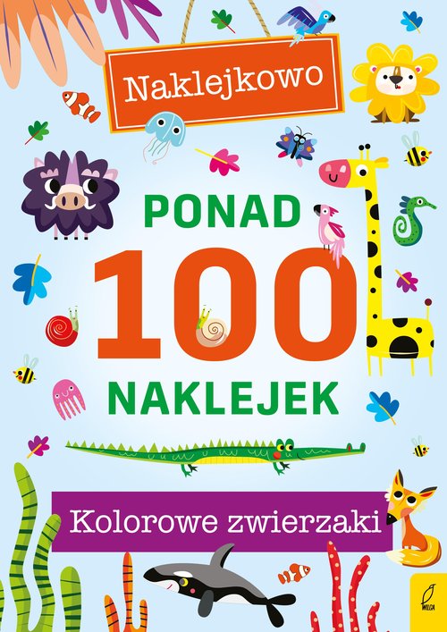 Ponad 100 naklejek Kolorowe zwierzaki Naklejkowo