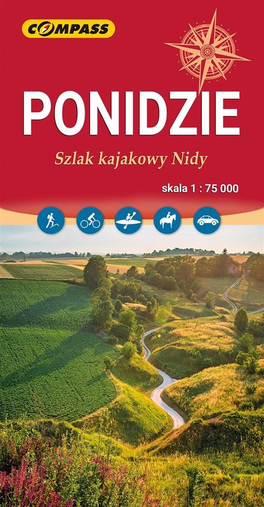 Ponidzie Szlak kajakowy 1:75 000