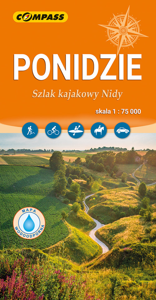 Ponidzie Szlak kajakowy 1:75 000