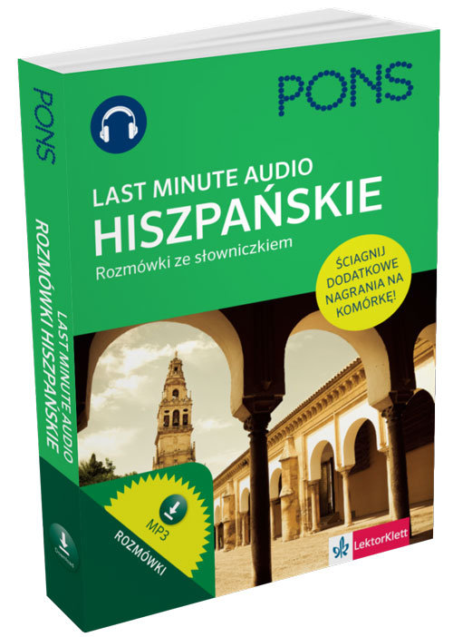 PONS. Last Minute Audio. Rozmówki ze słowniczkiem. Hiszpańskie