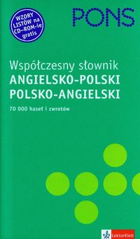 Pons współczesny słownik angielsko-polski polsko-angielski z płytą CD