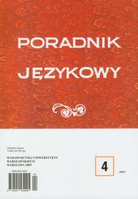 Poradnik językowy 2/2009