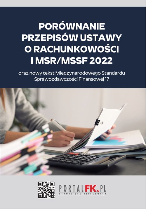 Porównanie przepisów ustawy o rachunkowości i MSR/MSSF 2021/2022