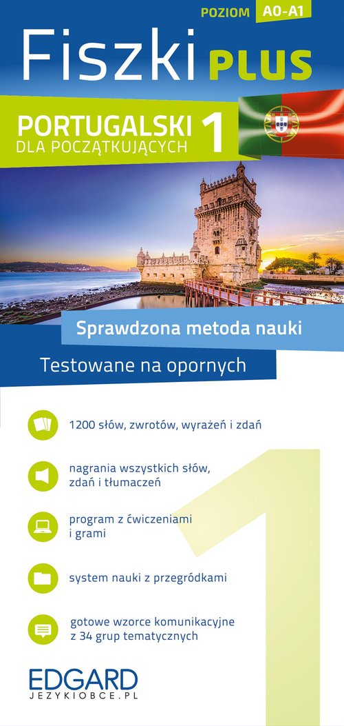 Portugalski dla początkujących Fiszki PLUS