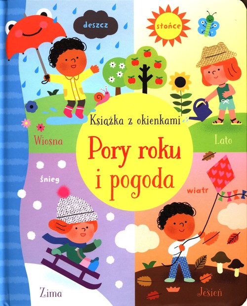 Pory roku i pogoda Książka z okienkami