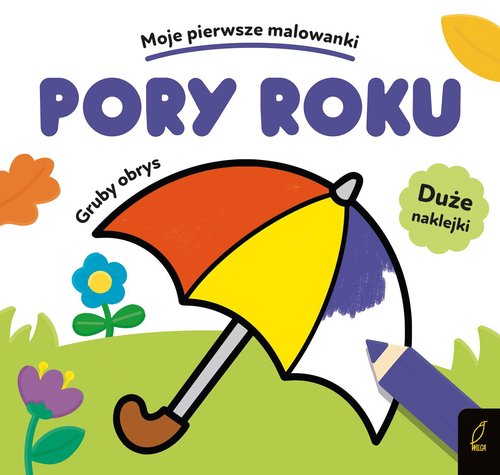 Pory roku Moje pierwsze malowanki Gruby obrys