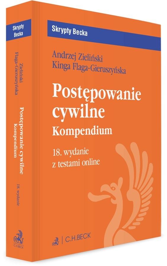 Postępowanie cywilne Kompendium z testami online