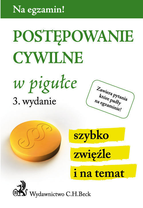 Na egzamin! Postępowanie cywilne w pigułce