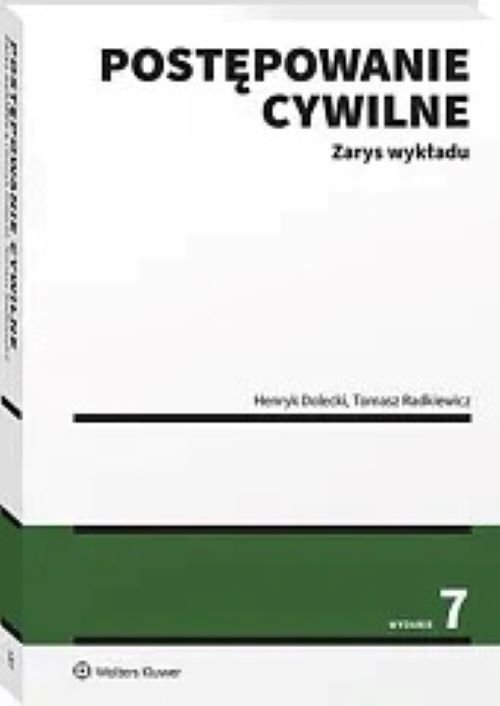 Postępowanie cywilne Zarys wykładu