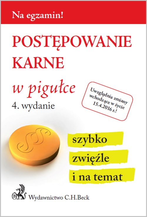 Postępowanie karne w pigułce