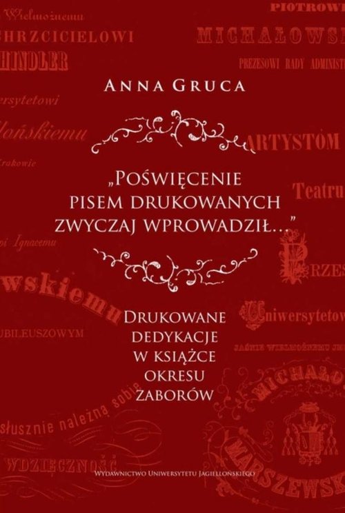 Poświęcenie pisem drukowanych zwyczaj wprowadził…
