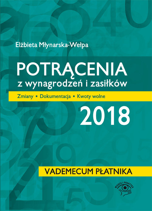 Potrącenia z wynagrodzeń i zasiłków 2018