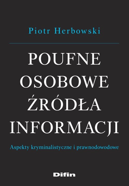 Poufne osobowe źródła informacji