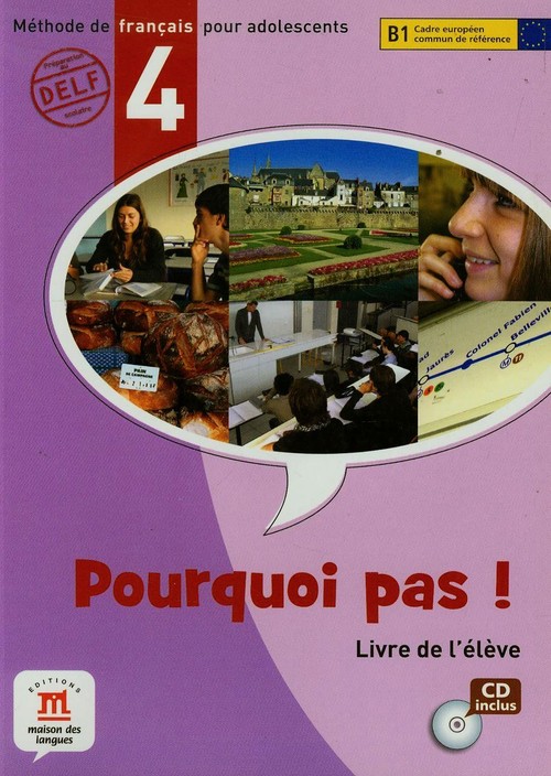 Pourquoi pas 4 Podręzcnik + CD
