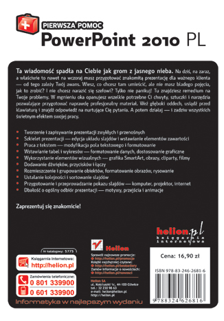 PowerPoint 2010 PL. Pierwsza pomoc