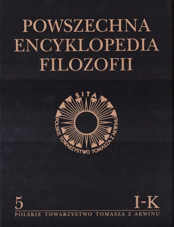 Powszechna Encyklopedia Filozofii t.5 I-K