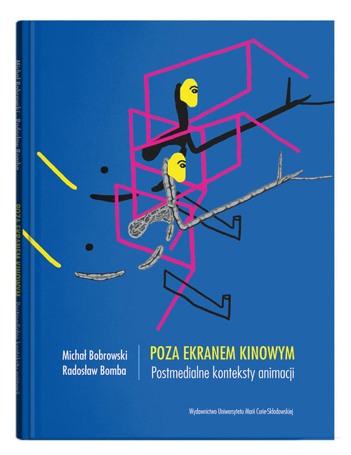 Poza ekranem kinowym.