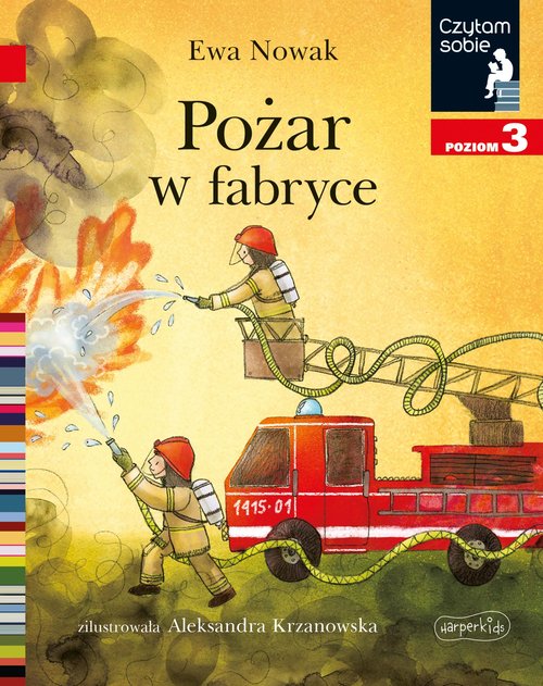 Pożar w fabryce Czytam sobie Poziom 3