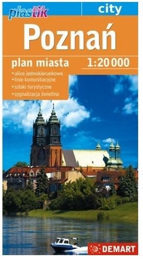 Poznań plan miasta 1:20 000