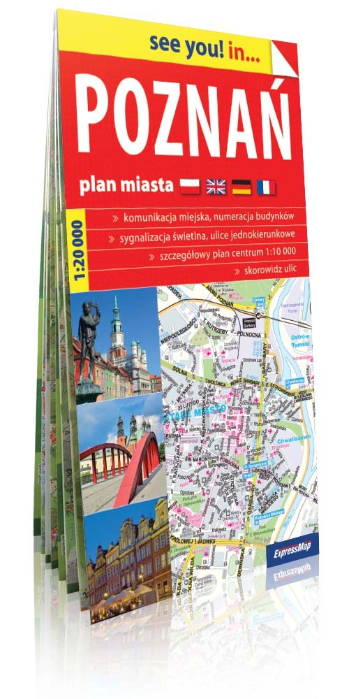Poznań Plan miasta 1:20 000