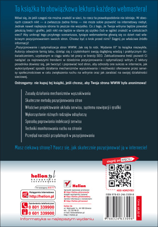 Pozycjonowanie i optymalizacja stron WWW. Jak się to robi. Wydanie III. eBook