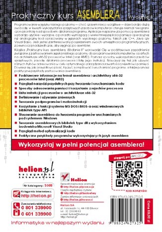 Praktyczny kurs asemblera. Wydanie II. eBook