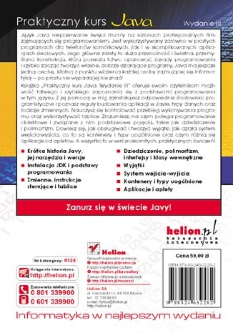 Praktyczny kurs Java. Wydanie III. eBook