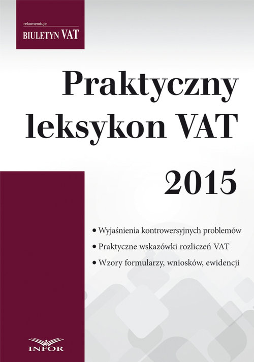 Praktyczny leksykon VAT 2015