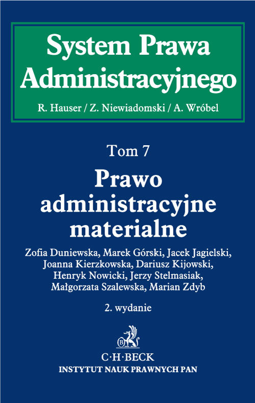 Prawo administracyjne materialne Tom 7