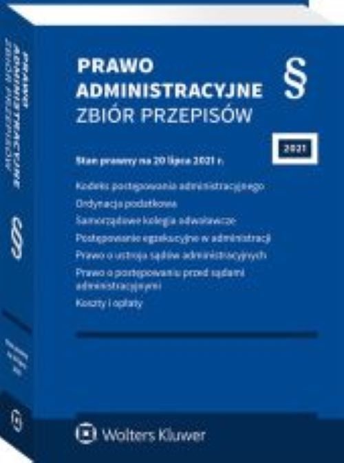 Prawo administracyjne Zbiór przepisów