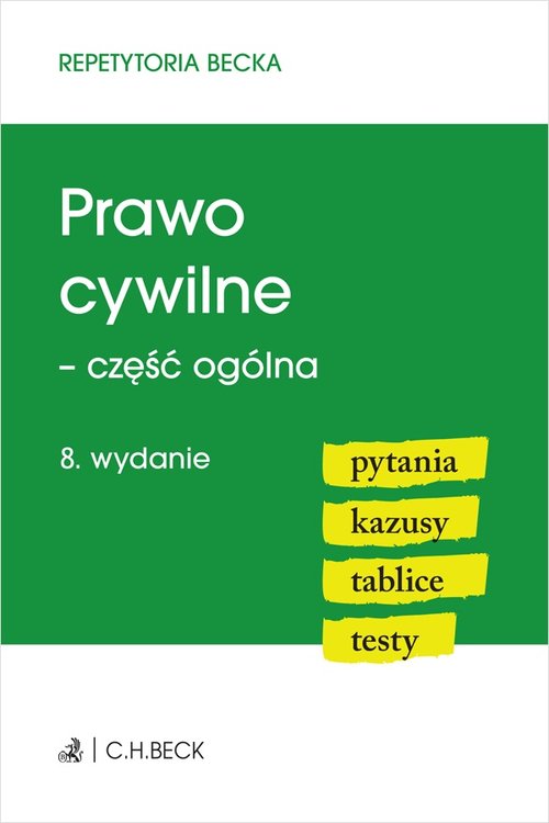 Prawo cywilne - część ogólna