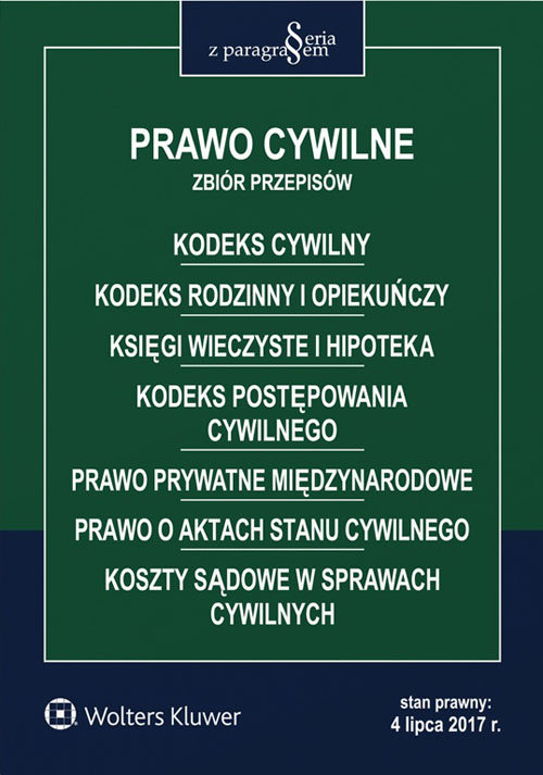 Prawo cywilne. Zbiór przepisów