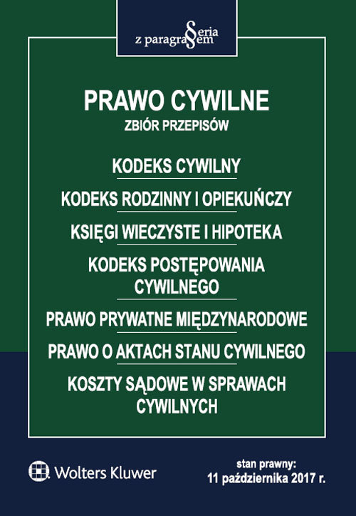 Prawo cywilne Zbiór przepisów