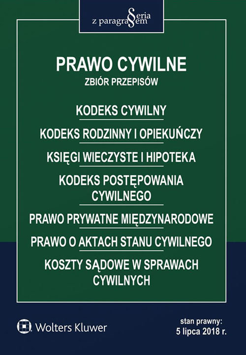 Prawo cywilne Zbiór przepisów