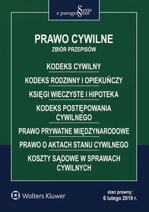Prawo cywilne Zbiór przepisów