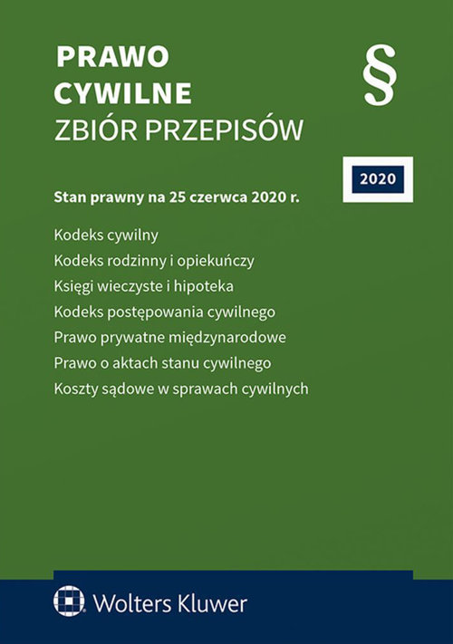 Prawo cywilne Zbiór przepisów