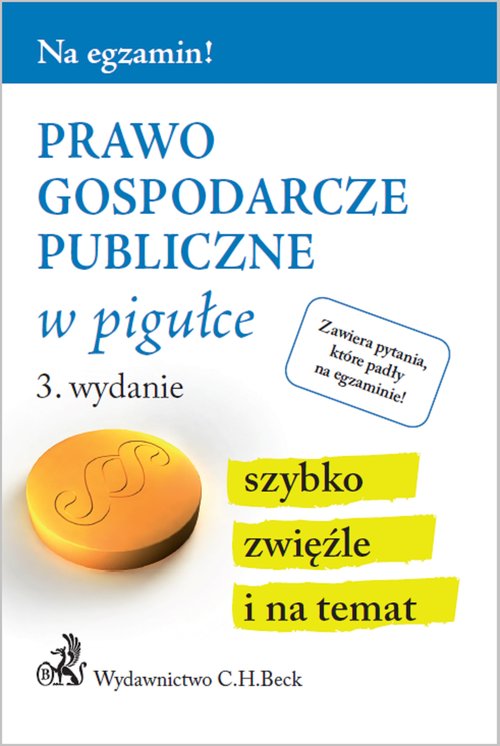 Prawo gospodarcze publiczne w pigułce