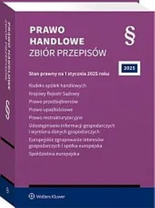 Prawo handlowe Zbiór przepisów