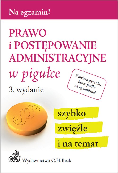 Na egzamin! Prawo i postępowanie administracyjne w pigułce