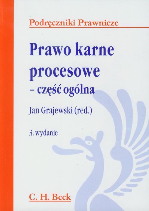 Prawo karne procesowe - część ogólna