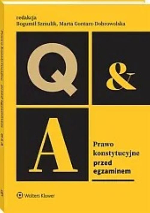 Prawo konstytucyjne Przed egzaminem