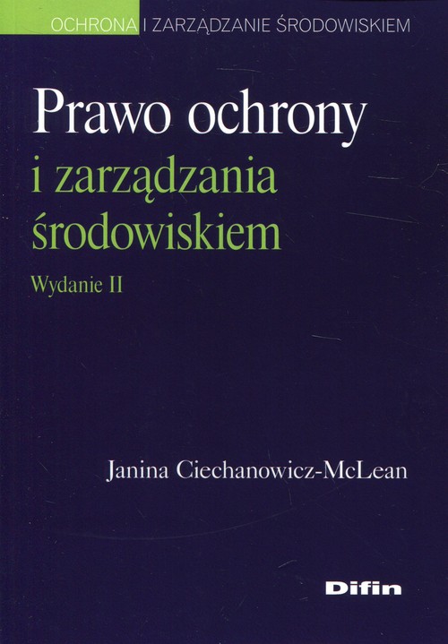 Prawo ochrony i zarządzania środowiskiem