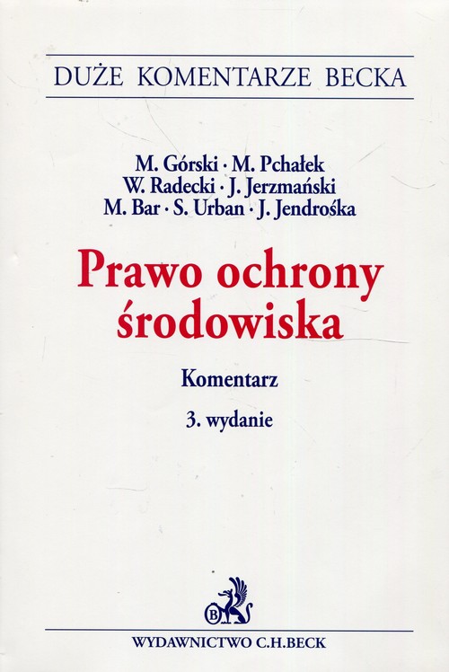 Prawo ochrony środowiska Komentarz