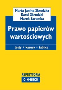 Prawo papierów wartosciowych. Repetytoria