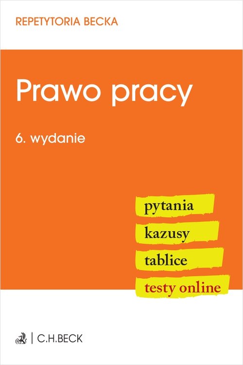 Prawo pracy. Pytania. Kazusy. Tablice. Testy online