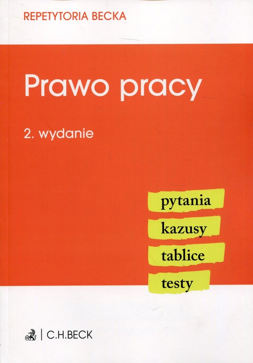 Prawo pracy Repetytoria Becka